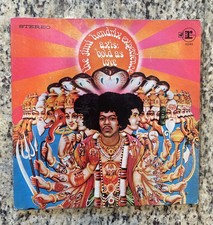 JIMI HENDRIX Axis Bold As Love LP Vinyl Record 1968 Tri Color Press picture