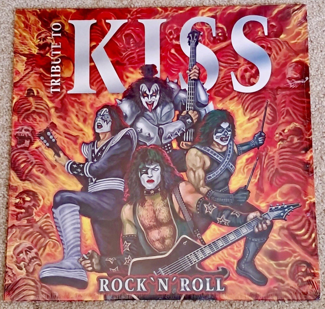 KISS Rock 'N' Roll Tribute LP SEALED Red LIMITED EDITION Metal Bastard UK Vinyl