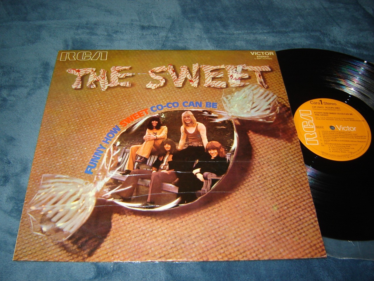 The Sweet: Funny How Sweet Co-Co Can Be LP 1971 Spain RCA orig EXC shape