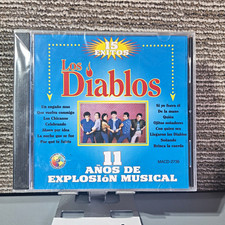 Los Diablos 11 Años de Explosión Musical CD Latin Album 1997 MACD-2736 picture