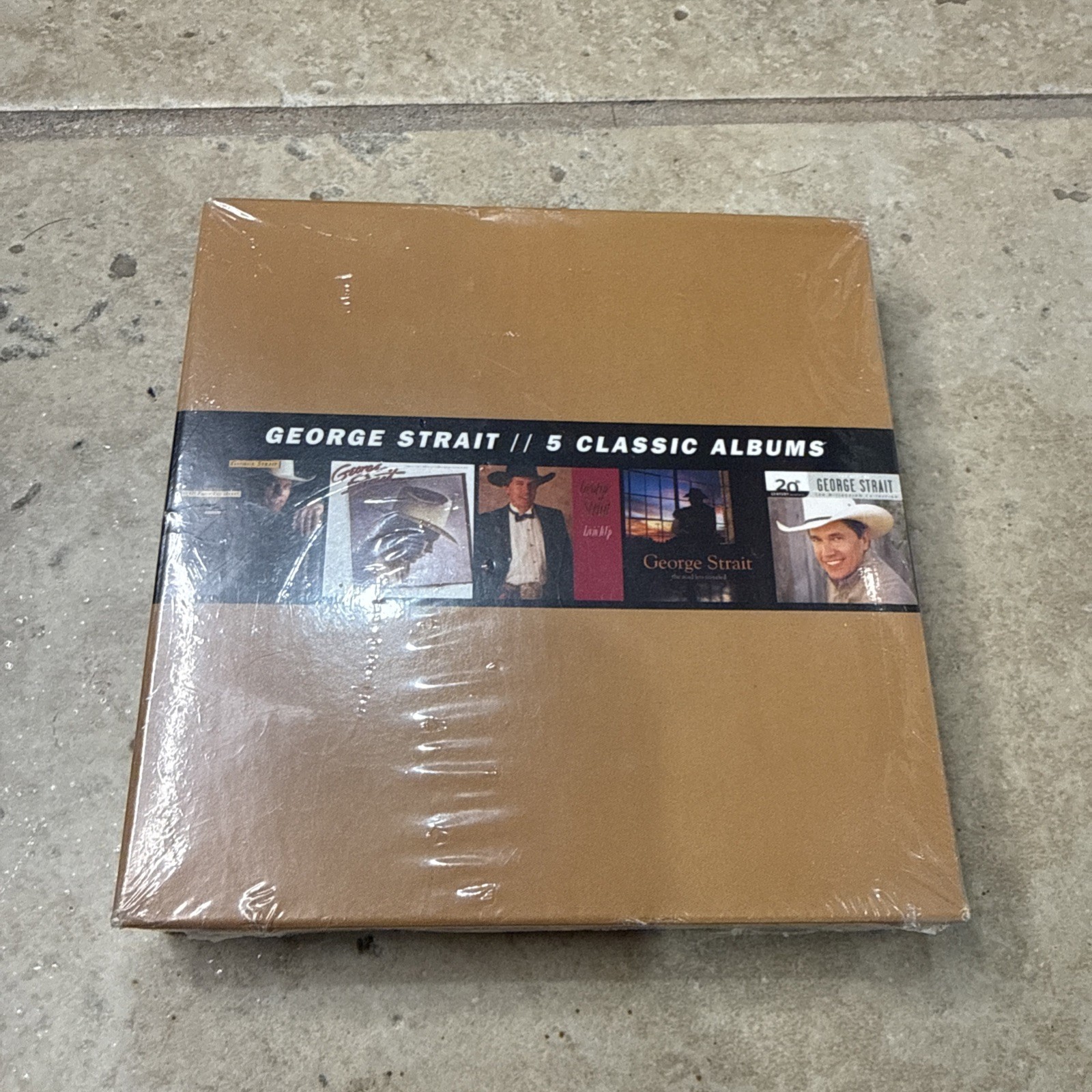 5 Classic Albums [Box] by George Strait Set New Sealed