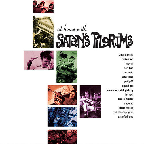 CD - Satan's Pilgrims - At Home With (California USA surf legends)