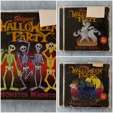 CD Lot Of 3 - Shivers Halloween Party CDs - Various picture