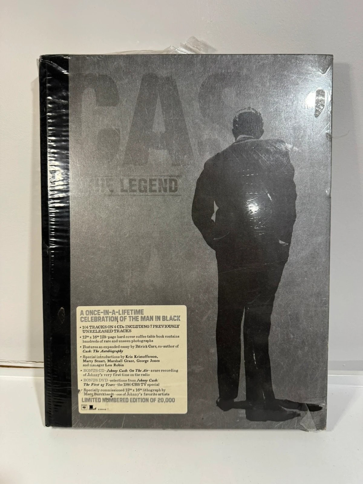 Johnny Cash The Legend Deluxe Limited Edition, 5 CD, DVD, Book, 2005
