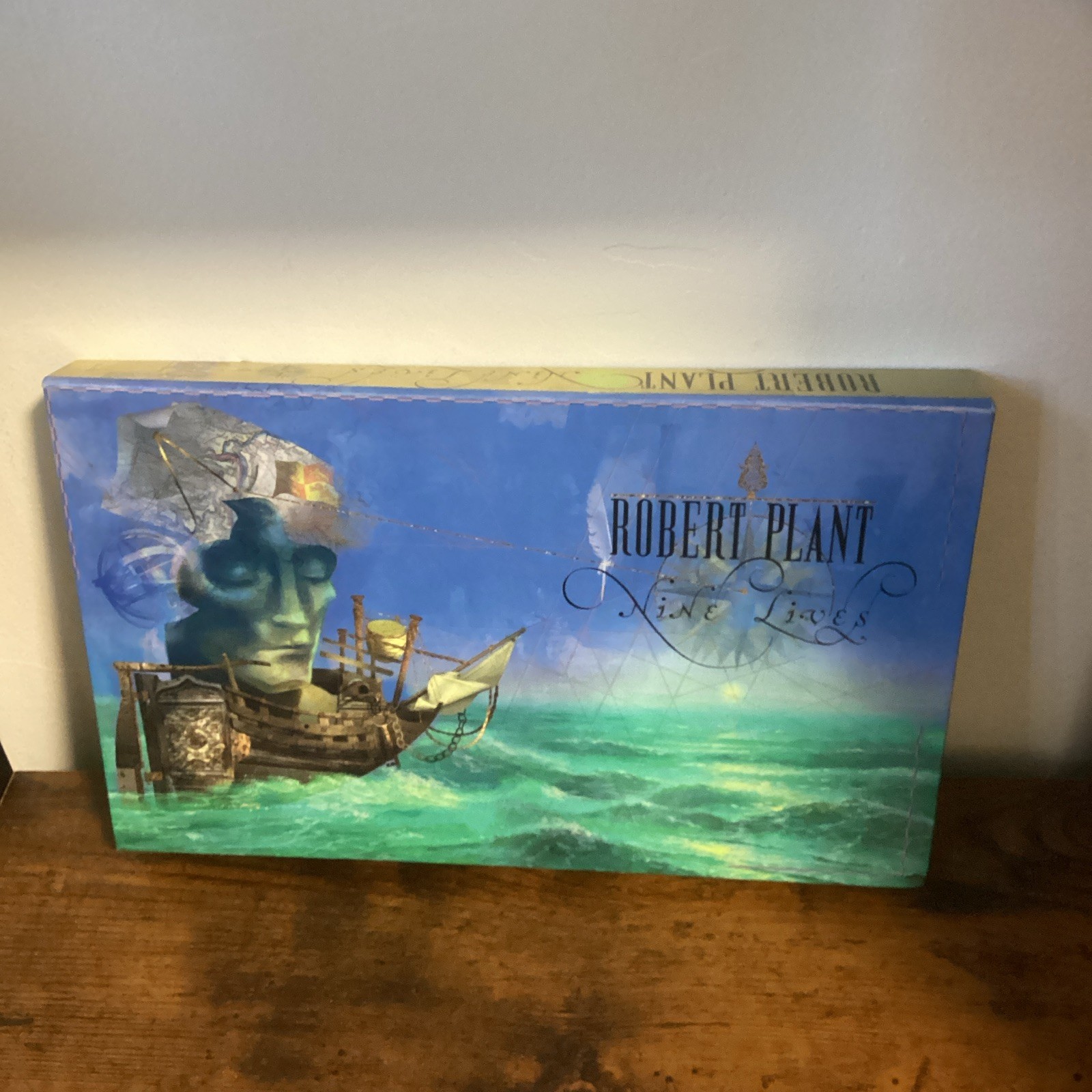 Robert Plant Nine Lives 2006 Box Set w/ 3 CDs (6 missing), DVD & Book INCOMPLETE