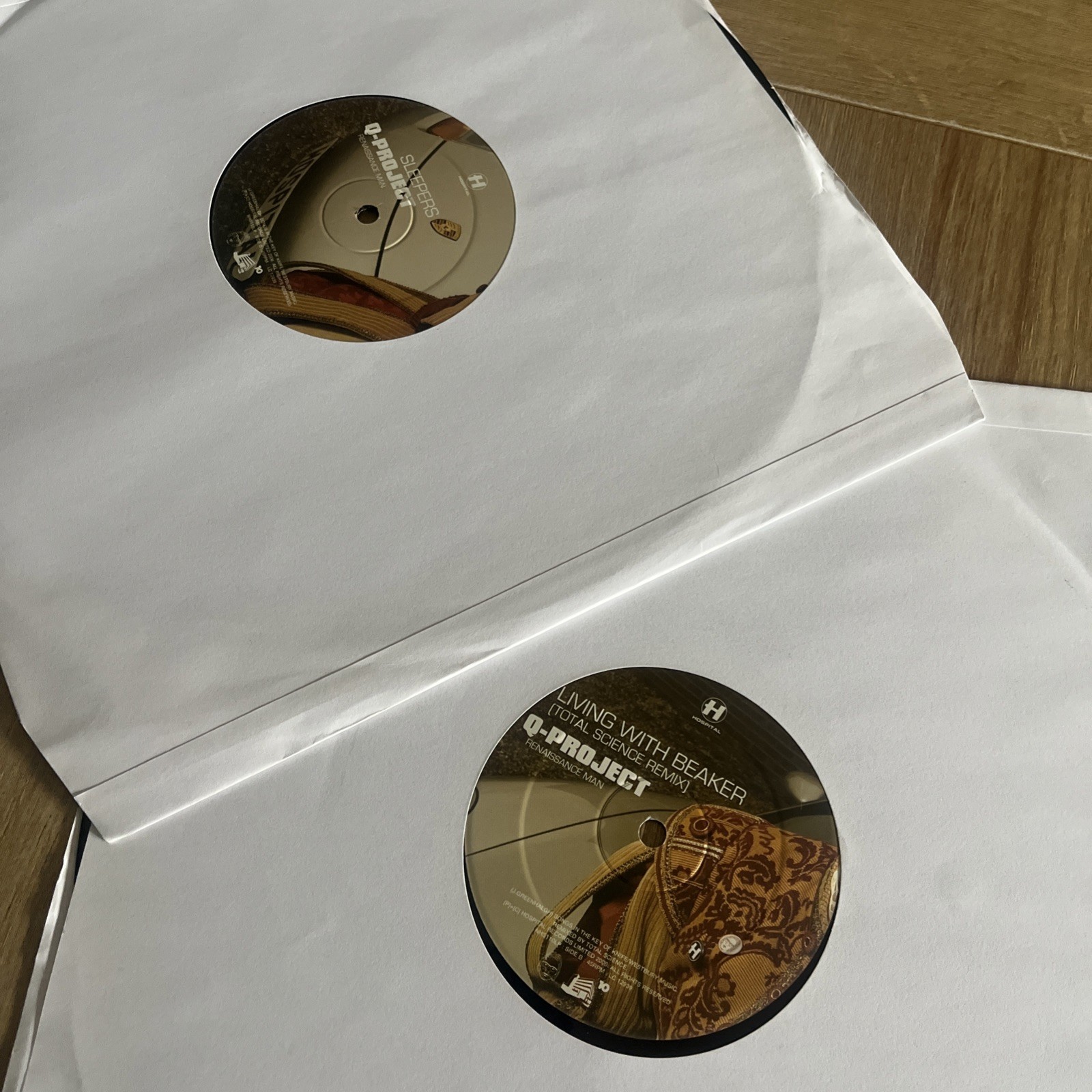 Q-Project  Renaissance Man LP  Drum&bass/Jungle/12”  Total Science/Hospital