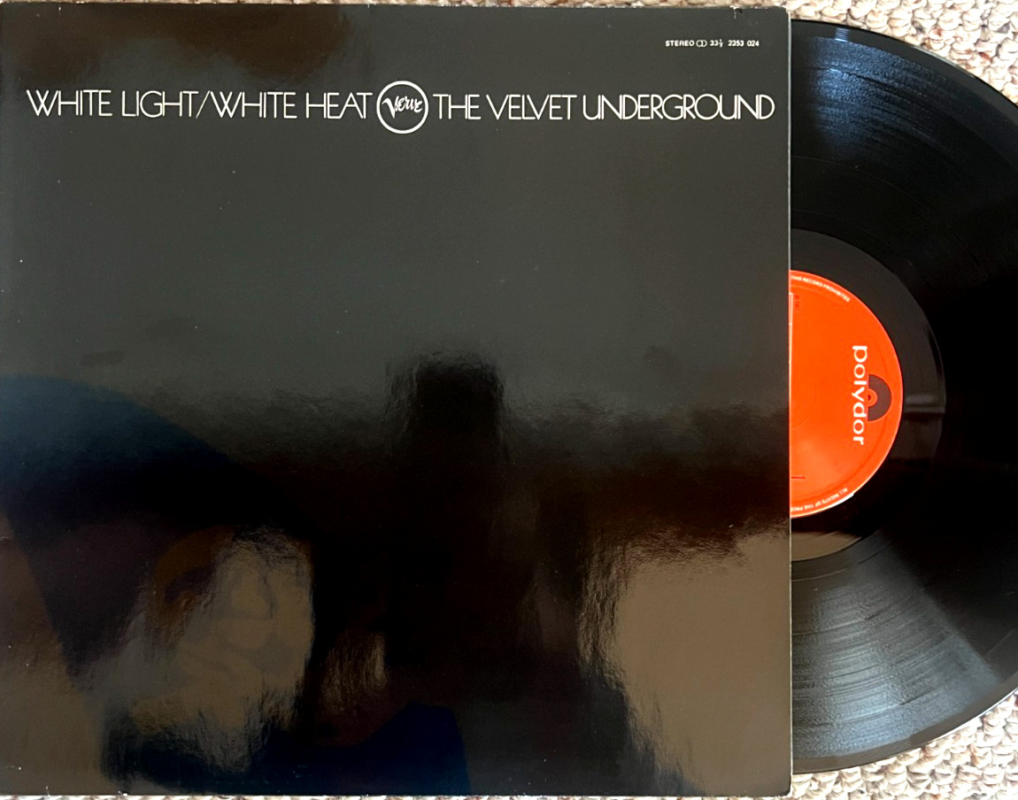 The Velvet Underground *White Light / White Heat* 1973 Polydor Holland LP Skull