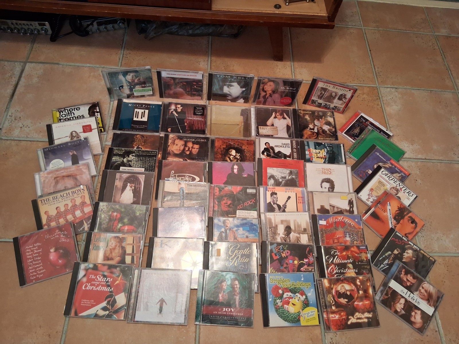 HUGE CD Lot 53 Rock CDs, Christmas,  All Geners Good Condition