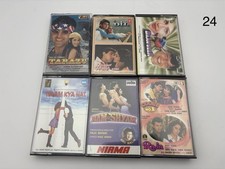Lot of 6 Rare Vintage Bollywood Hindi Indian Cassette Tapes Movie Soundtracks picture