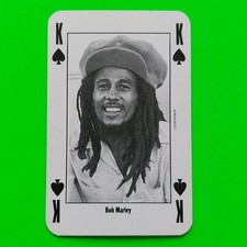 BOB MARLEY - Rare NME Playing Card From 1992 (Leader Of The Pack) picture