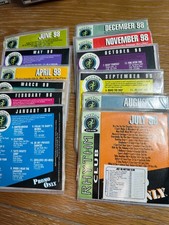 PROMO ONLY RHYTHM CLUB CD 1998 Jan-Dec 12 discs picture