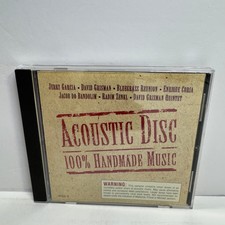 Acoustic Disc - 100% Handmade Music Vol. 1 CD 1993 Folk Bluegrass Acoustic Disc picture