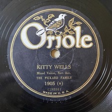Pickard Family Oriole 1905 hillbilly E- Romeo 78rpm picture