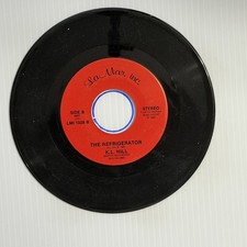 K L Hill The Refrigerator Vocal and Instrumental Boogie Funk 45 RPM 7