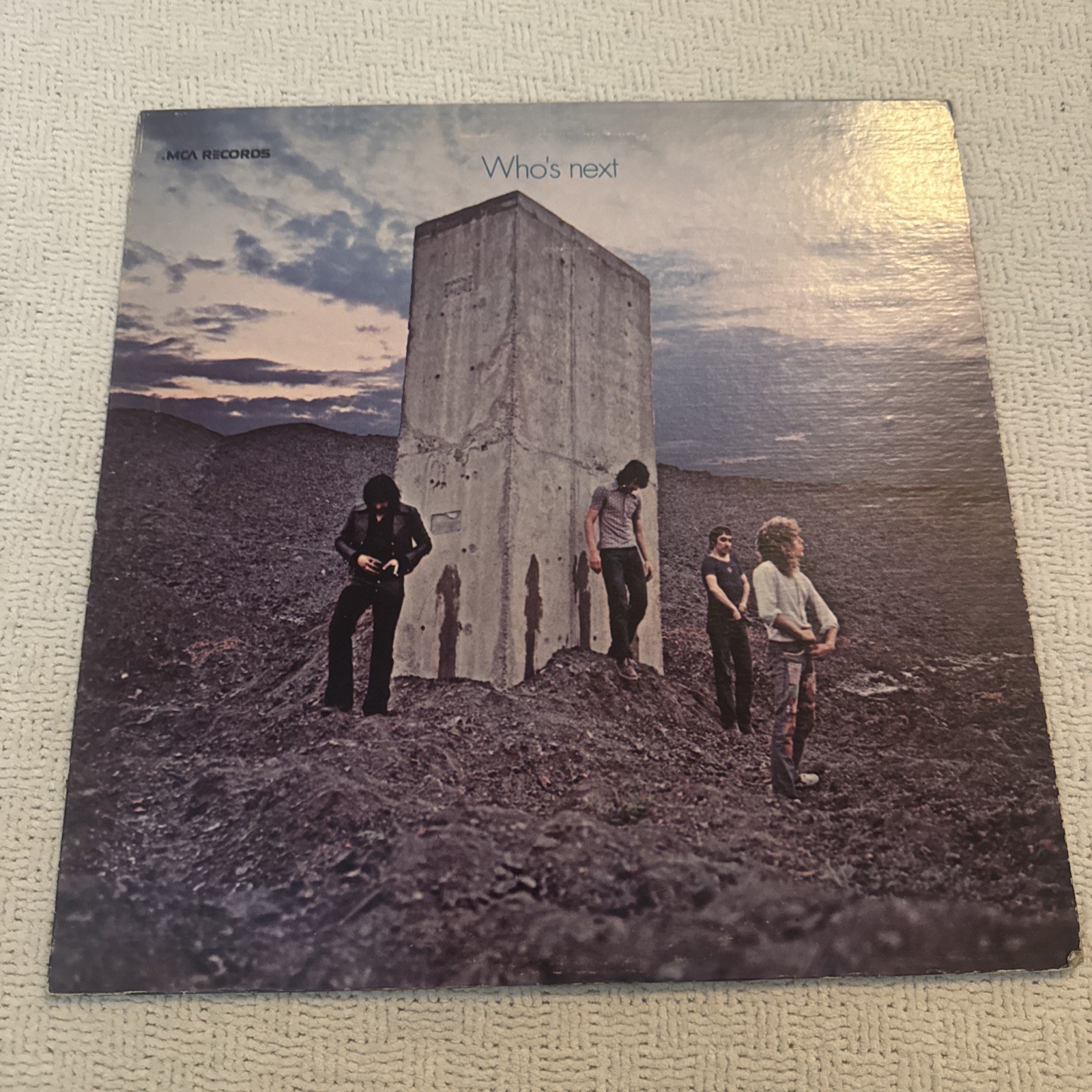The Who Who’s Next LP 1973 MCA Rainbow NM Vinyl Baba O’Riley Behind Blue Eyes