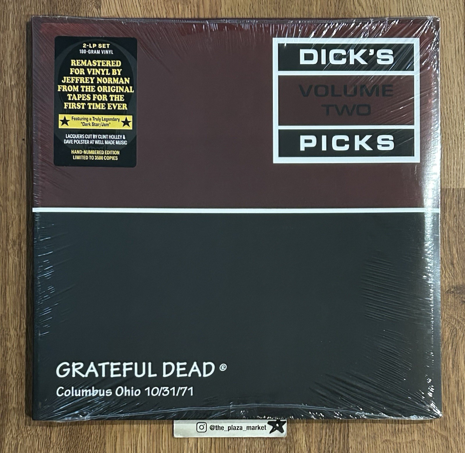 Grateful Dead Dick\'s Picks Vol 2 10/31/71 vinyl Record Sealed 2xLP #1370/3500