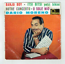 Dario Moreno Vinyl 45 RPM EP Banjo Boy - Itsi Small Bikini - Fontana 460719 picture