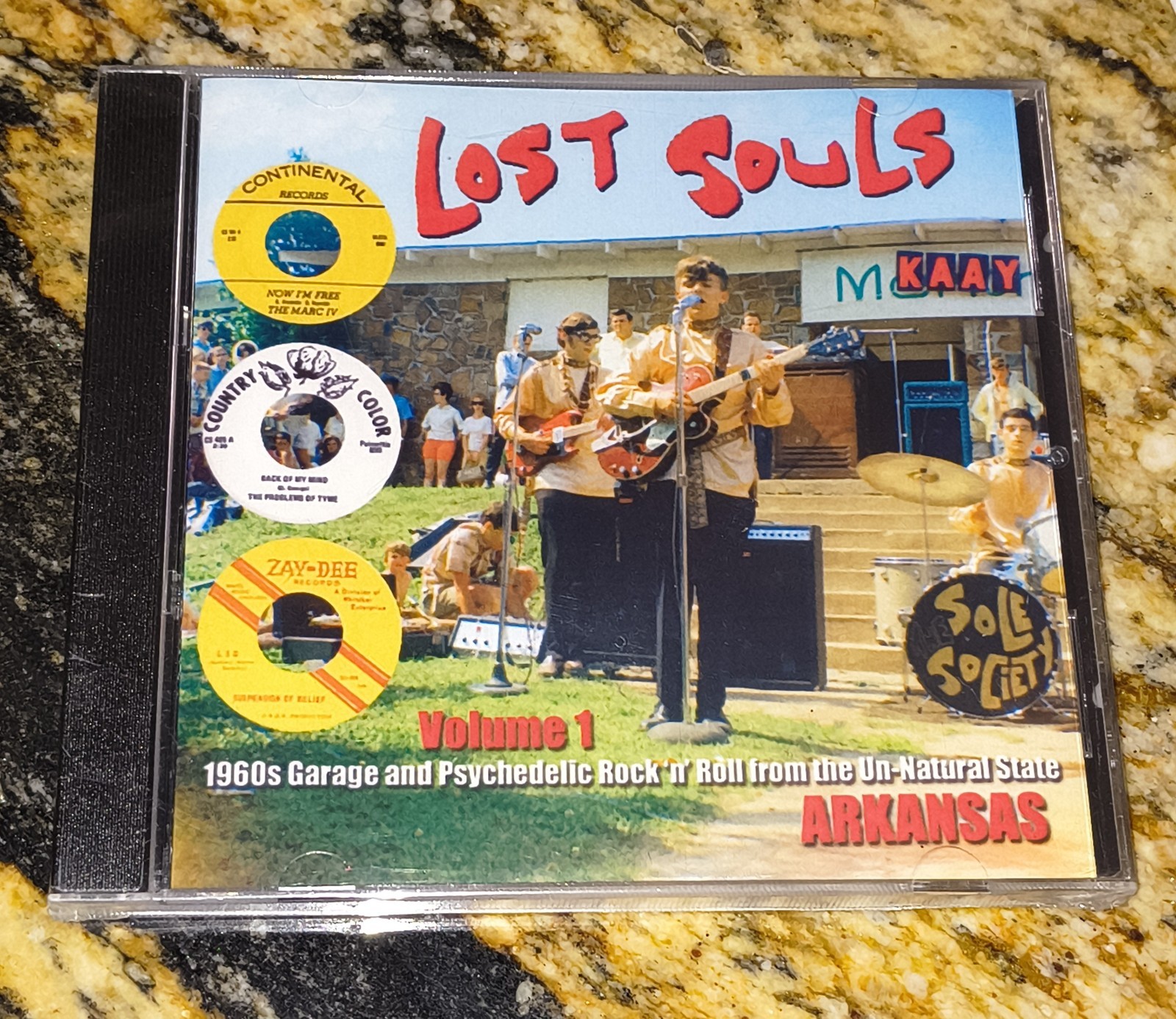 LOST SOULS GARAGE & Psychedelic Rock N Roll Arkansas 1965-1971 VOLUME 1 *NEW, CD