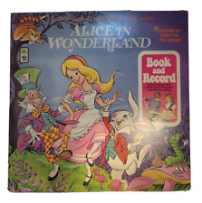 1971 Alice in Wonderland book and record BR501 Peter Pan records   010718LLE picture