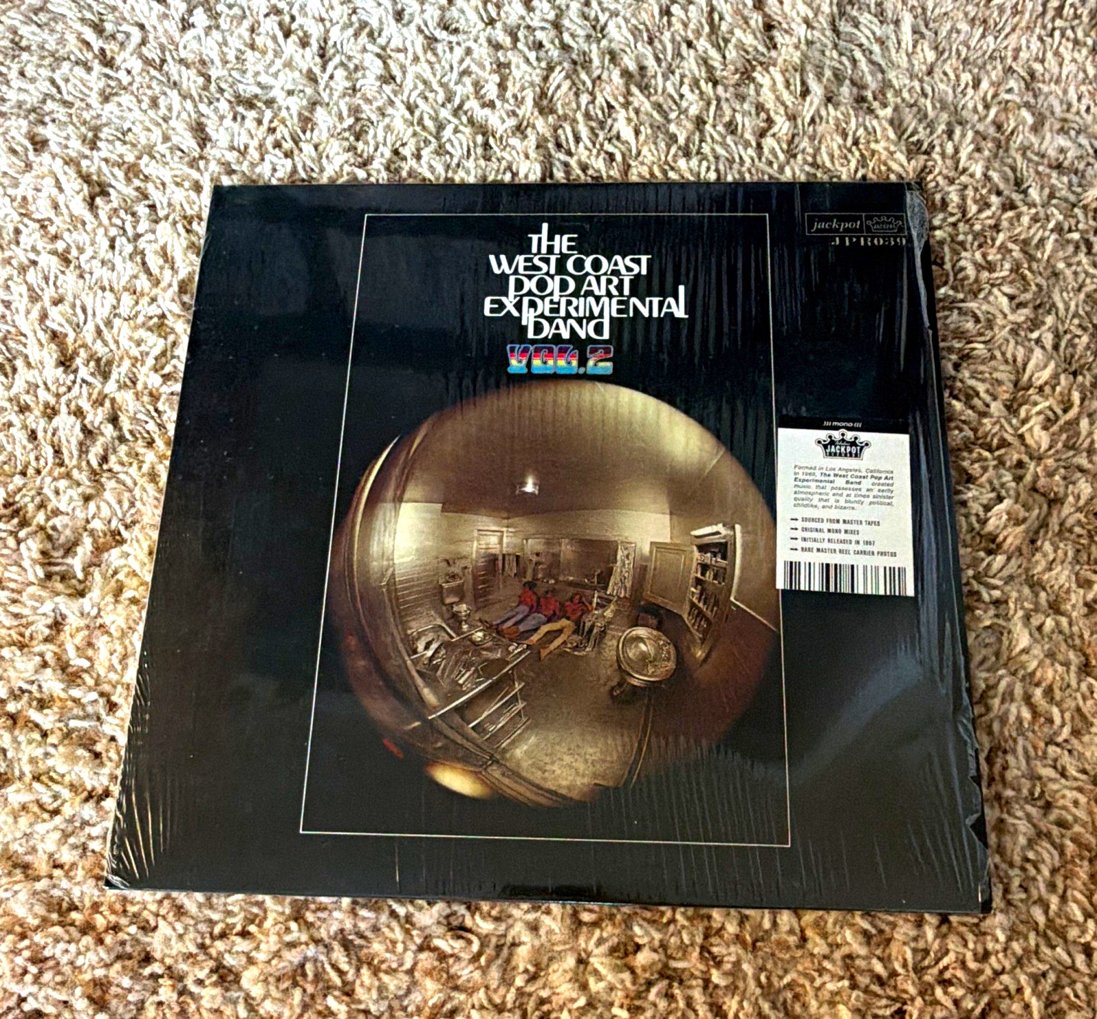 West Coast Pop Art Experimental Band Volume II Jackpot Mono Reissue Vinyl