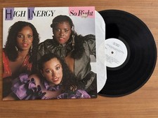 High Energy - So Right - 6006GL - Gordy 1982 Vinyl LP  picture