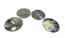 Vintage Sketched Metal Vinyls Lot Of 4 Preowned Untested  picture