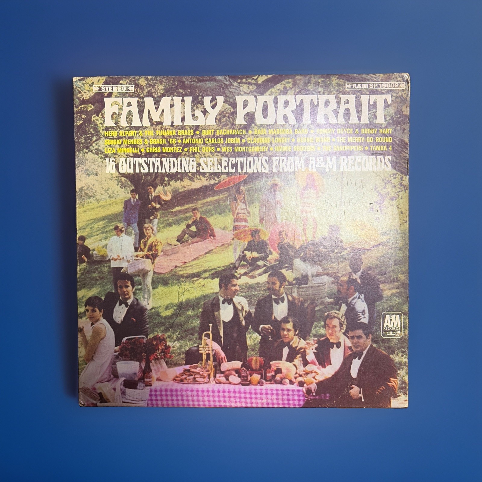 Family Portrait: 16 Outstanding Selections A&M Records: 1967 Vinyl LP Album CS