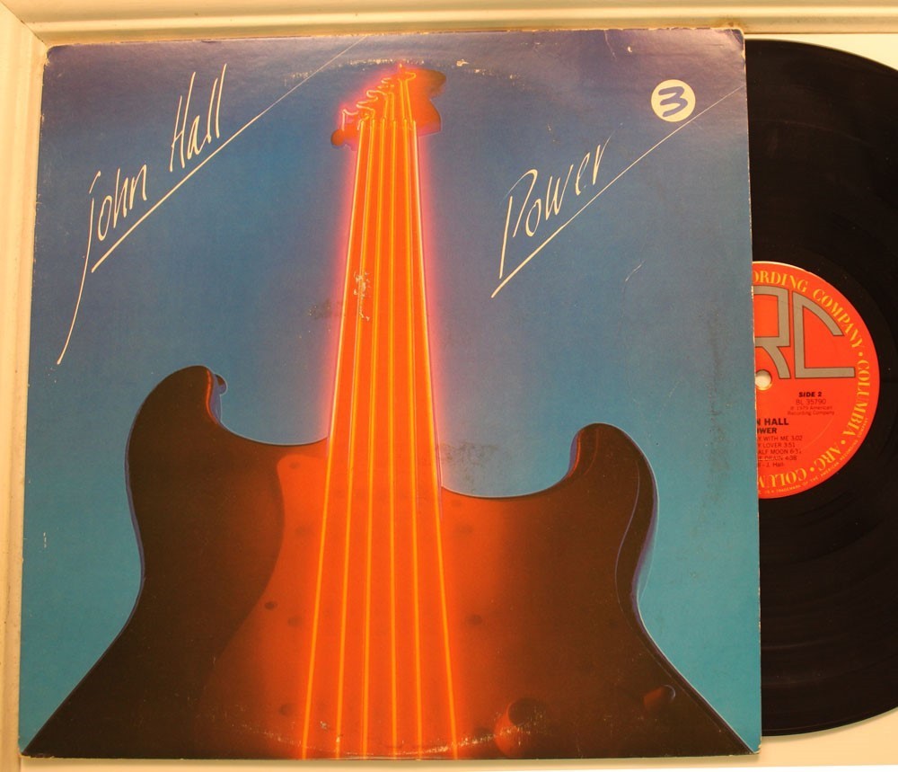 John Hall Lp Power On Columbia Arc - Vg+ To Vg++ / Vg++