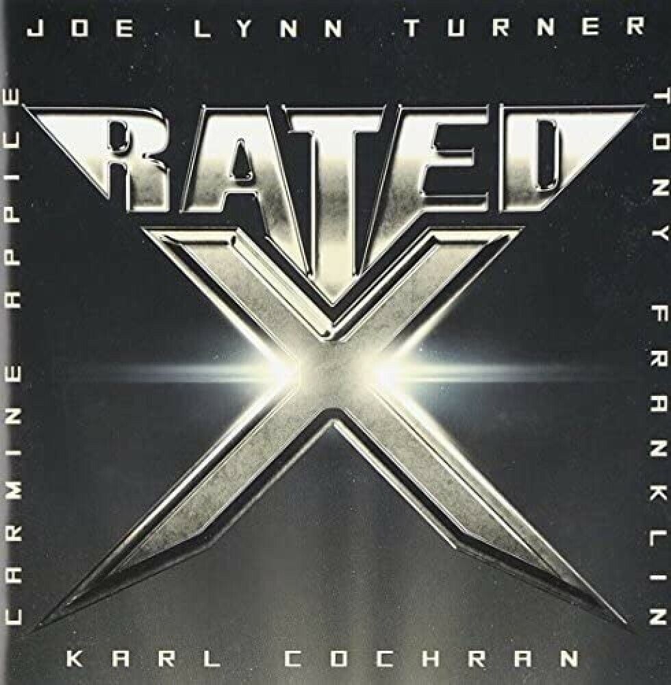 USED RATED X Joe Lynn Turner Carmine Appice Tony Franklin CD with Bonus Track