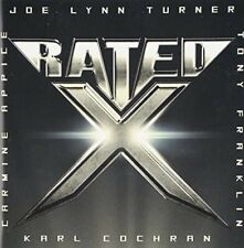 USED RATED X Joe Lynn Turner Carmine Appice Tony Franklin CD with Bonus Track picture
