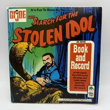 G.I. JOE: SEARCH FOR THE STOLEN IDOL (1973 COMIC BOOK & VINYL RECORD) picture