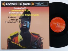 PROKOFIEFF/ STRAVINSKY Lieutenant Kije etc. REINER - ALTO/ RCA LP NM 180g picture