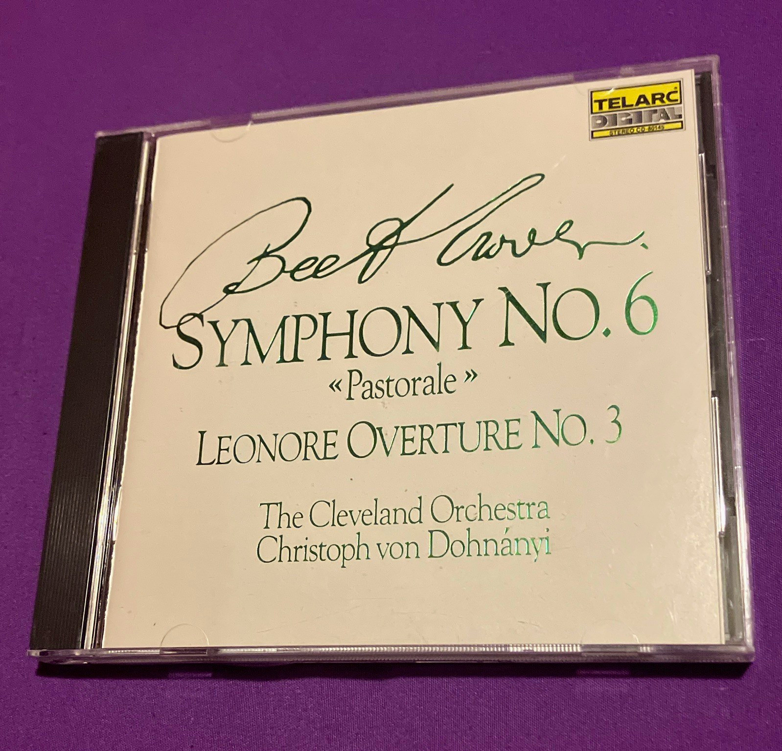 Telarc Beethoven Symphony No. 6 Pastorale/Leonore 3 Dohnányi CD DDD CD-80145