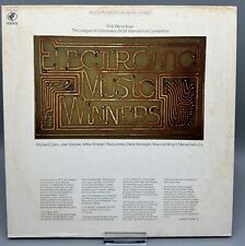 Electronic Music Winners Various Artists Vintage Vinyl LP 1976 Columbia Exc picture