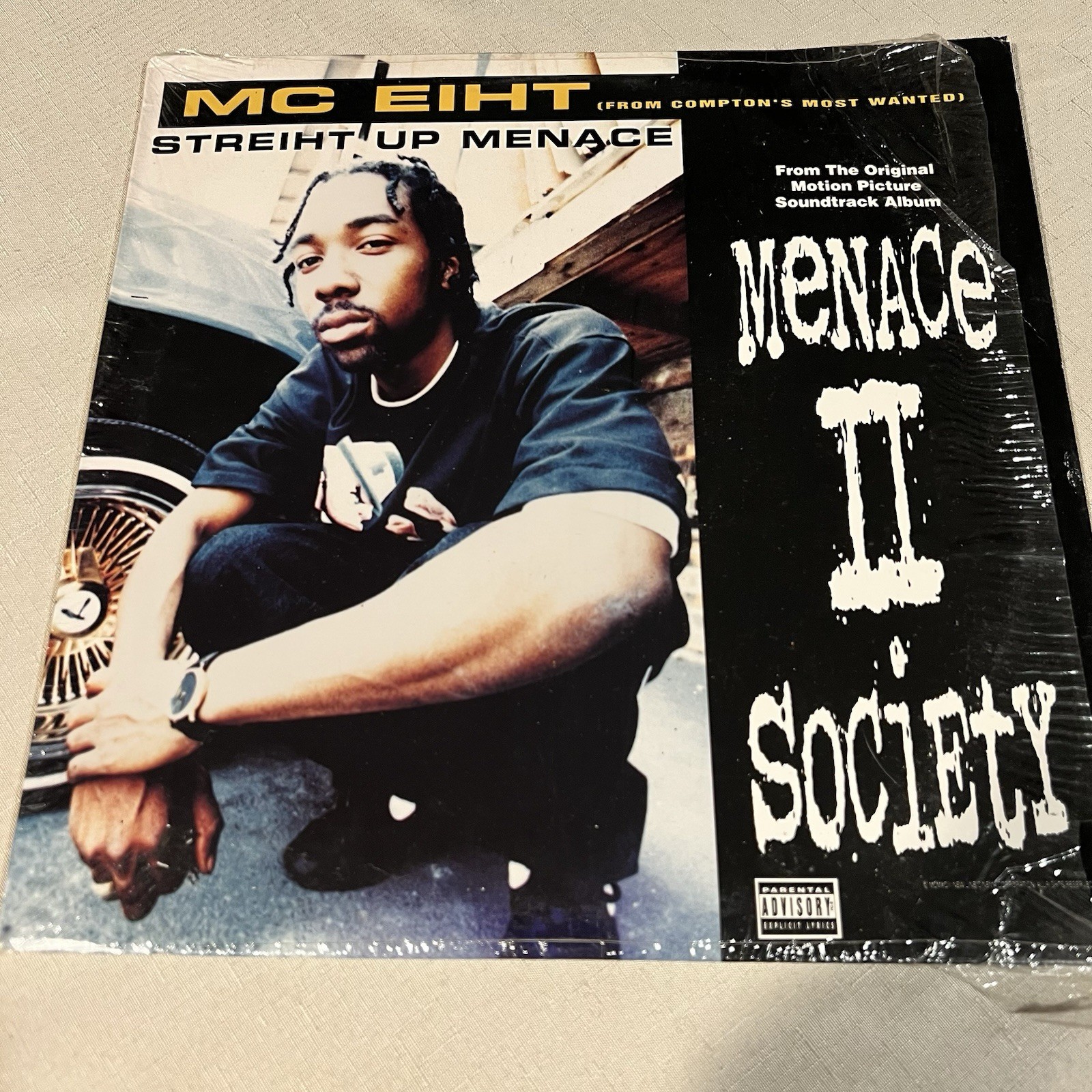 US Original, SRC Stamped, MC Eiht, Streiht Up Menace