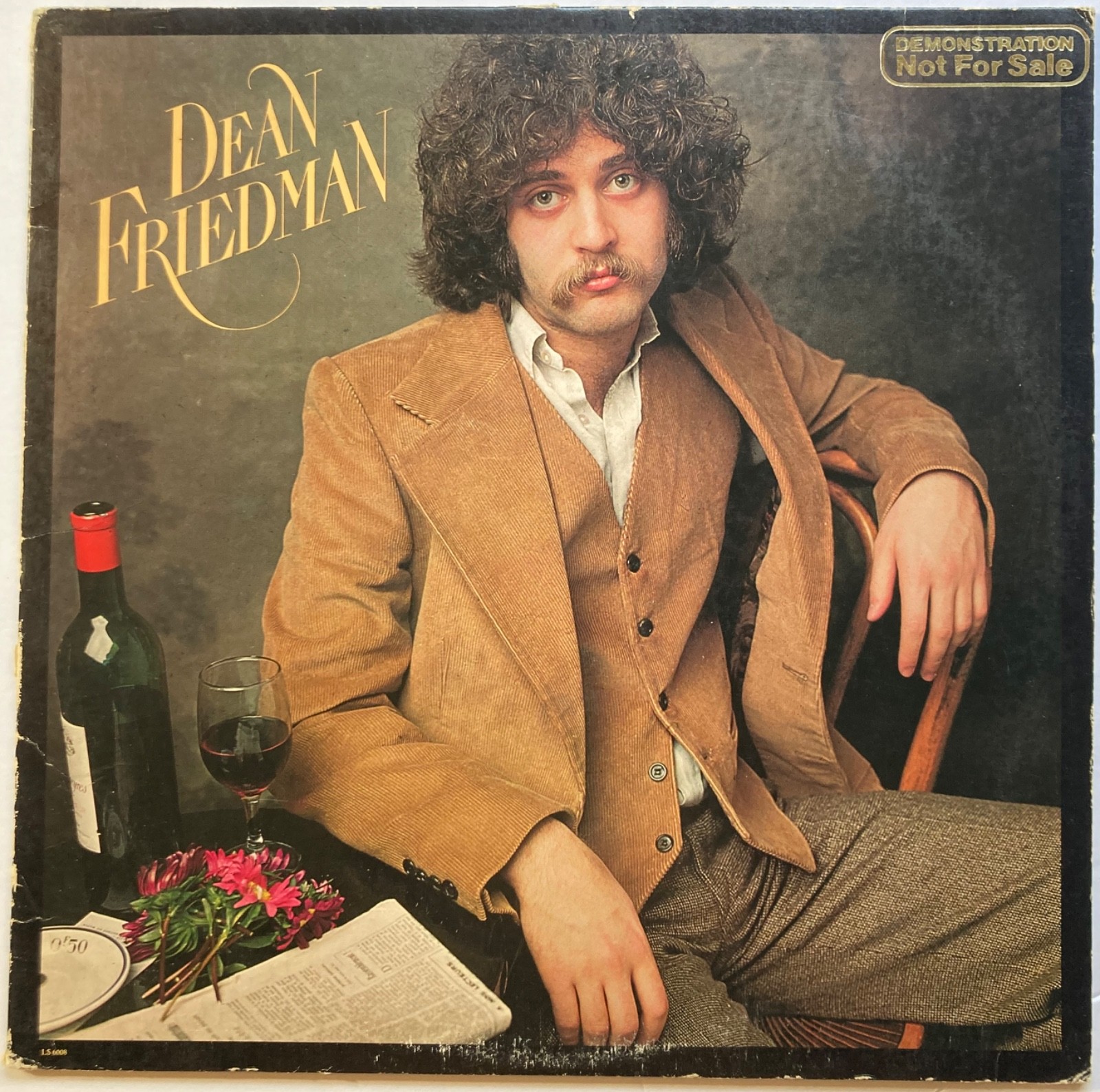 DEAN FRIEDMAN self-titled 1977 PROMO DEBUT LP on Lifesong #LS 6008 POP ROCK