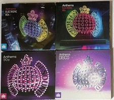 4x Ministry of Sound Anthems 80’s Electronics 1&2 / 90’s / Disco Various Artists picture