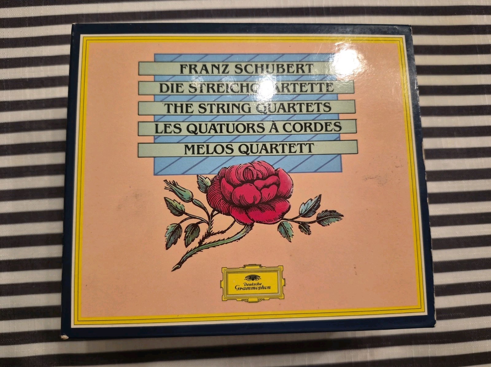 MELOS QUARTETT BEETHOVEN THE MIDDLE STRING QUARTETTS 3CD SET