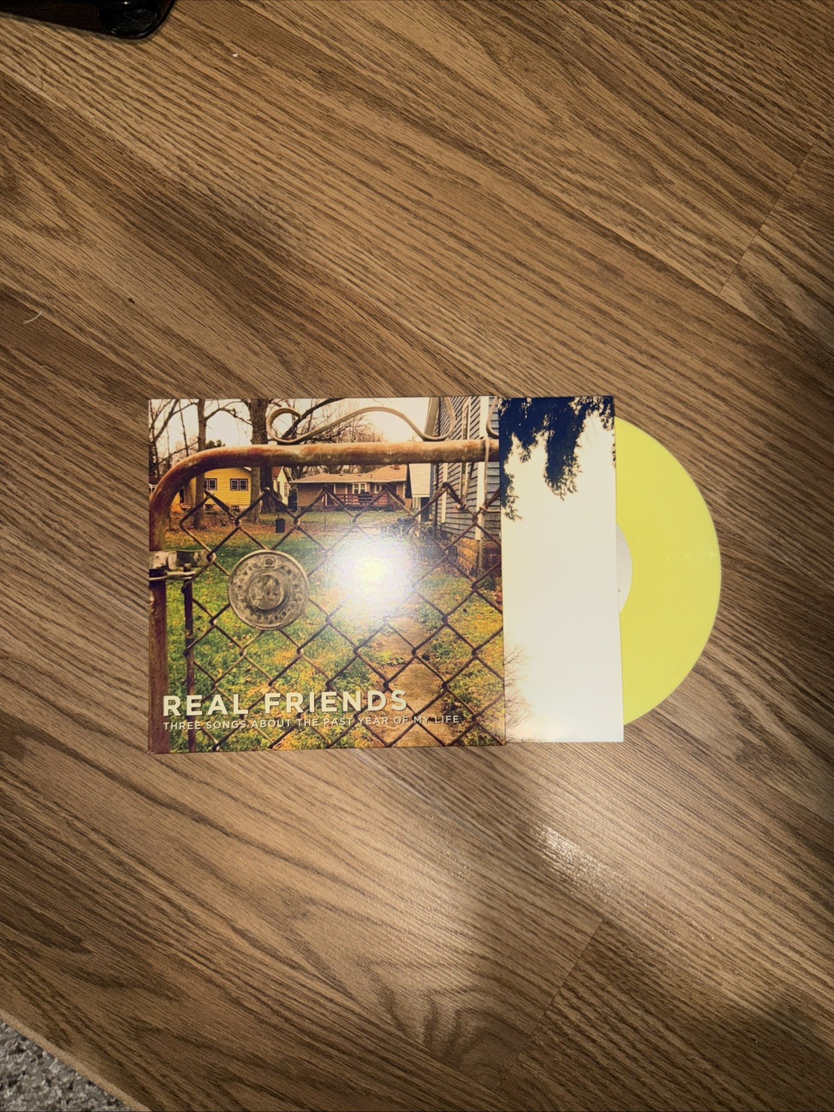 Real Friends Three songs about the past year of my life Vinyl NEW pop punk mini