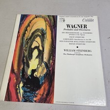 WAGNER PRELUDES/OVERTURES ABC CC 11020 SD LP Gatefold VG+/E picture