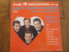 The 4 Seasons Sing Ain't That A Shame & 11 Others - 1963 VeeJay VJLP1059 LP VG+ picture