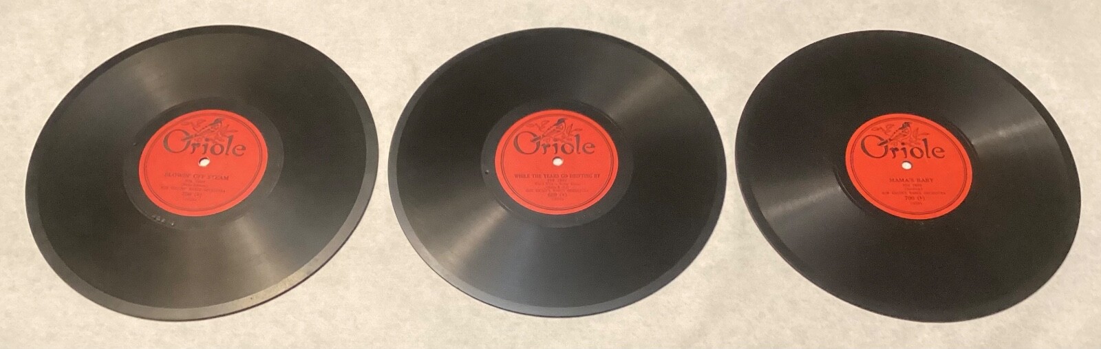 Bob Green\'s Dance / Roy Collin\'s Dance 78 RPM 1920\'s ORIGINAL LOT OF 3 ORIOLE
