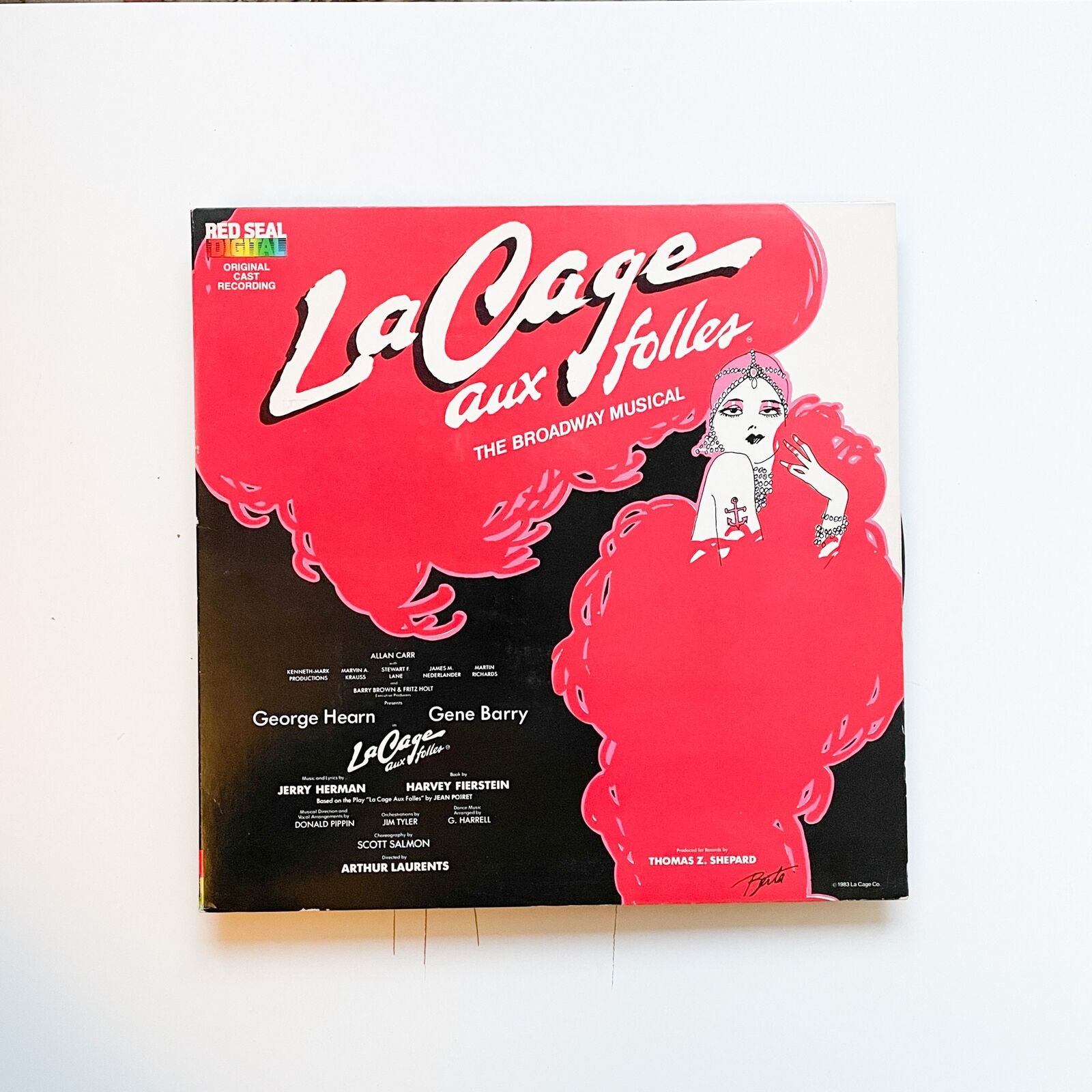 La Cage Aux Folles (The Broadway Musical) - Jerry Herman - Vinyl LP Record - 19