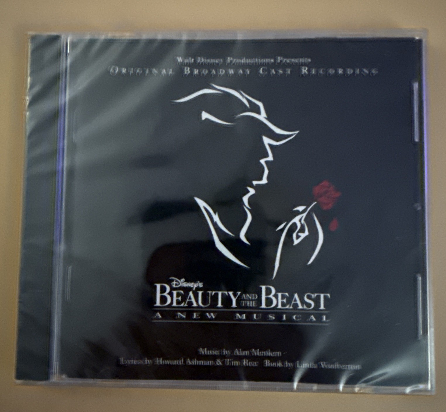 Disney’s Beauty and the Beast: The Broadway Musical Soundtrack CD - New Sealed