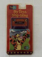 Pooh My First Sing-Along Book and Cassette Set Tiggerific Songs BRAND NEW   picture