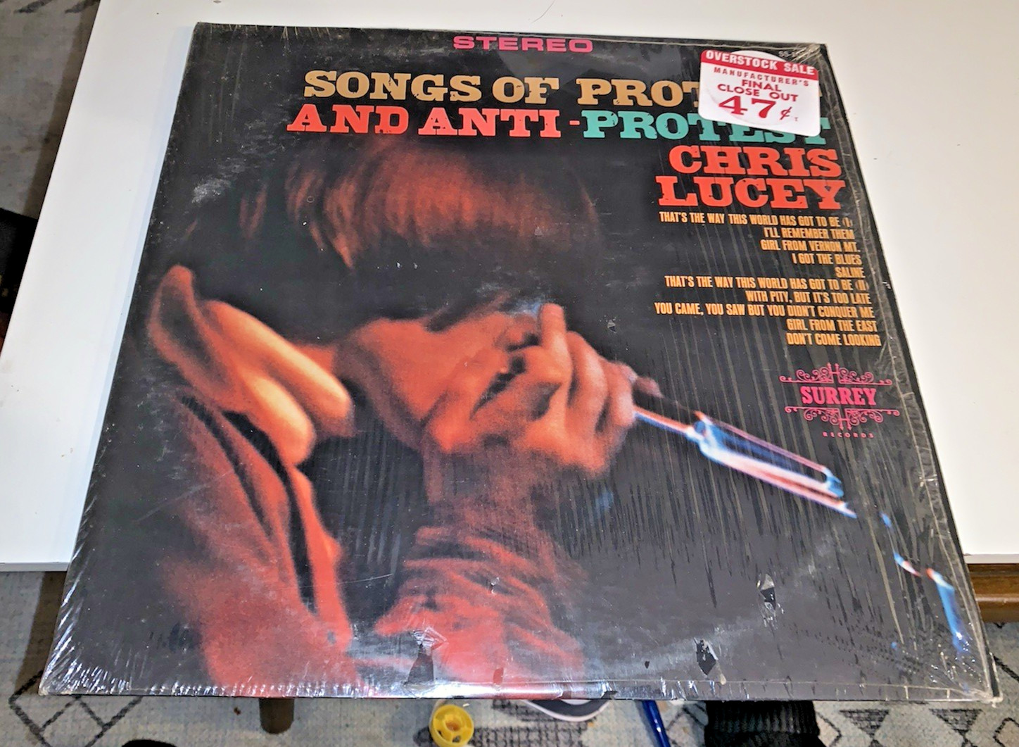 Chris Lucey Songs Of Protest & Anti-Protest 1965 Bobby Jameson Minty in Shrink