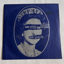 Sex Pistols- God Save The Queen 7” UK 45 Virgin VS 181 A-1, B-1, 1977 Rare Punk picture