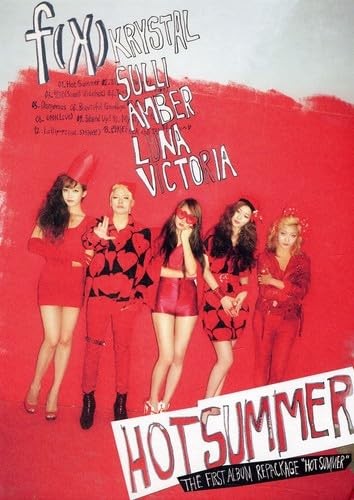 f(x) Hot Summer Repackage CD Korea Kpop