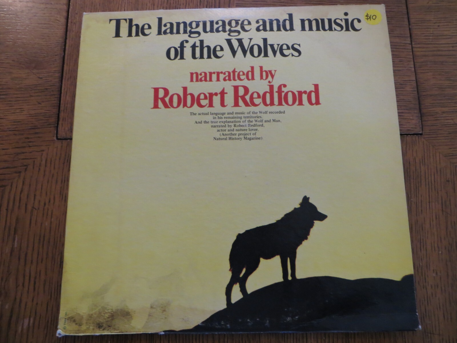 The Language And Music Of The Wolves - 1971 - Tonsil Records 003 Vinyl LP VG/VG