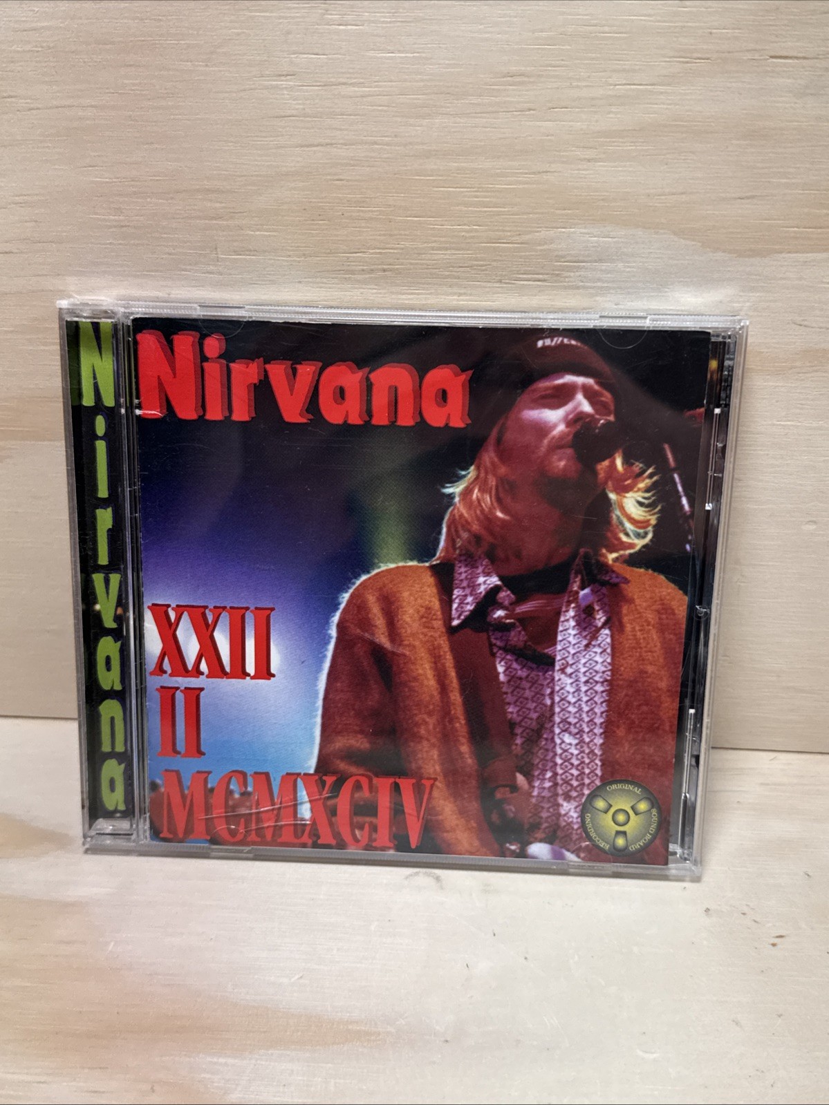 NIRVANA XXII II MCMXCIV RARE LIVE 1994 Cd